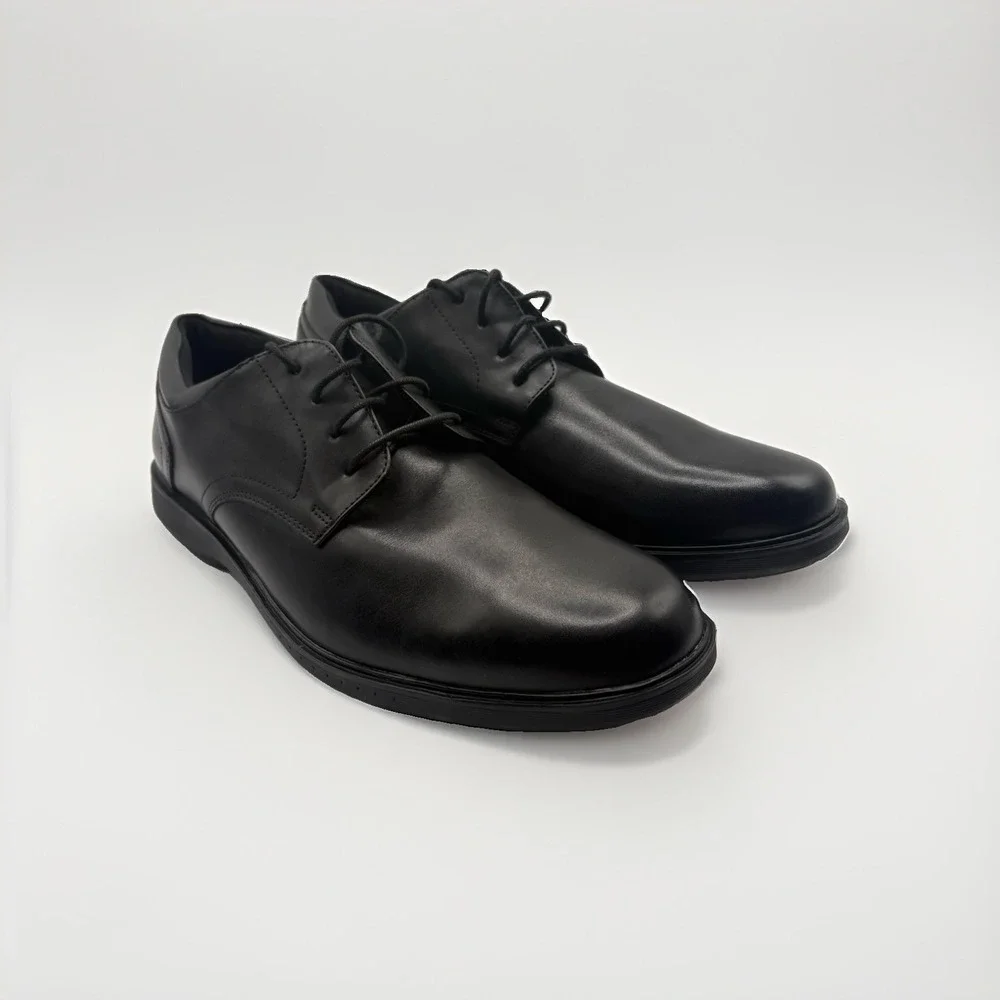 Nunn Bush Kore Men's Size 11 XW Genuine Leather Black Men's Slip on Shoe